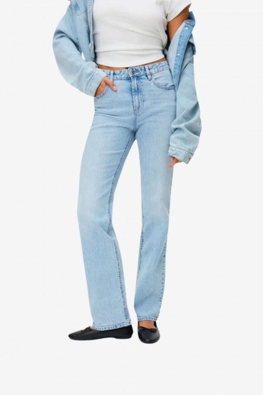 Cal�a Jeans Mulher TESSA HR Straight VERO MODA