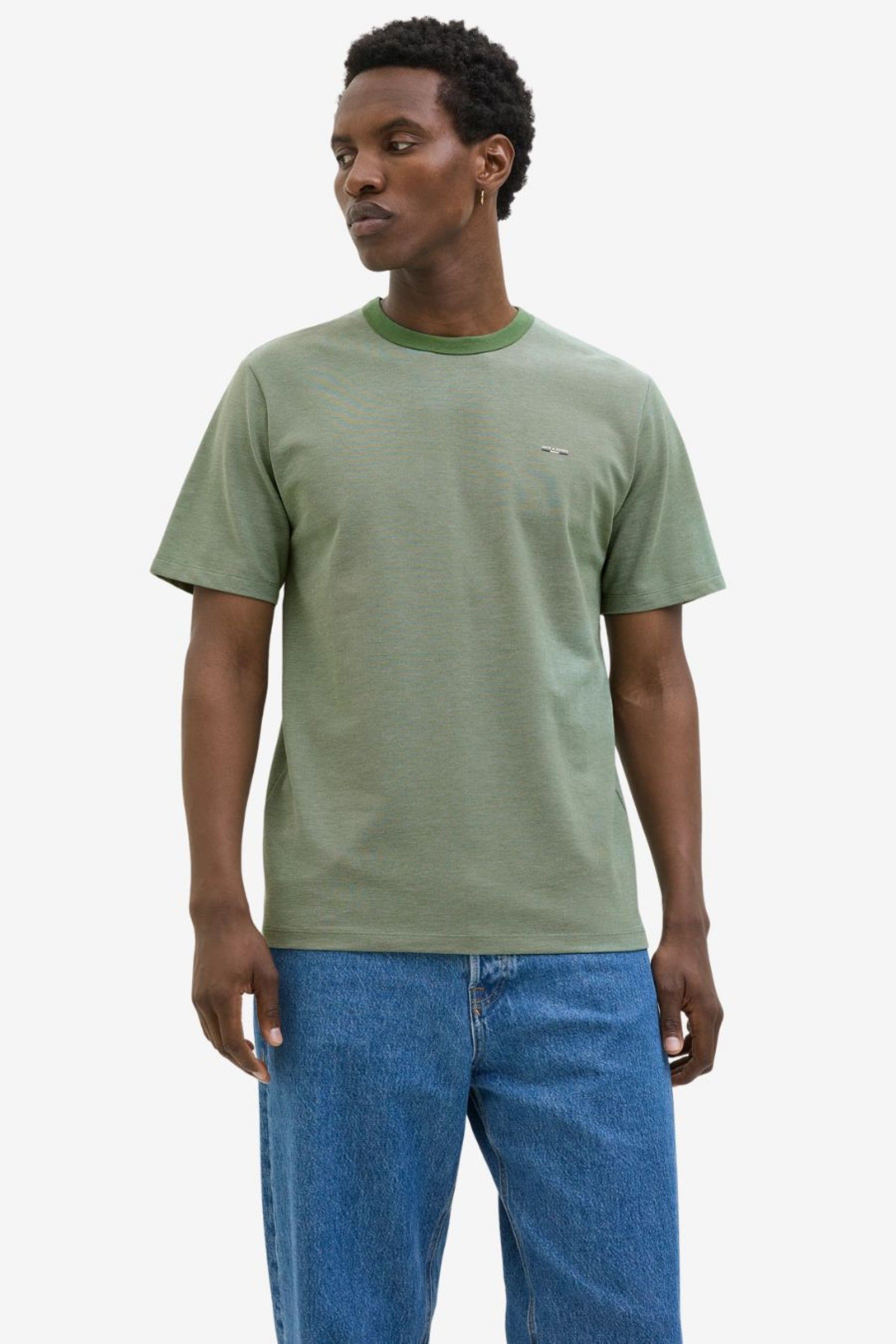 T-Shirt Homem BLUALVES Piqué Jack Jones