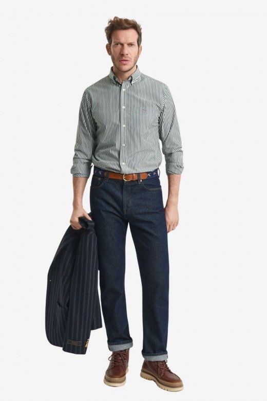 Camisa Homem Riscas GANT 3000130