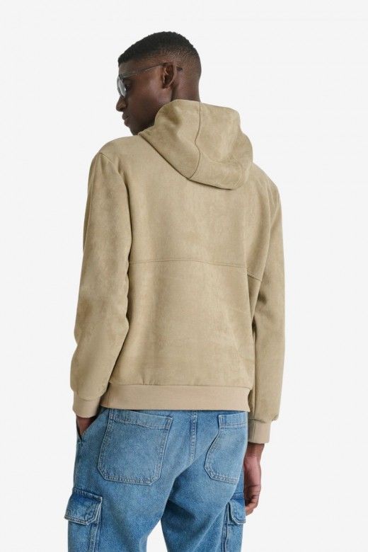 Sweatshirt ANTONY MORATO Hood Suede MMFL01121 FA150197