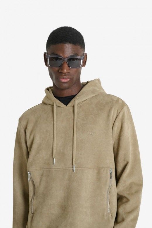 Sweatshirt ANTONY MORATO Hood Suede MMFL01121 FA150197