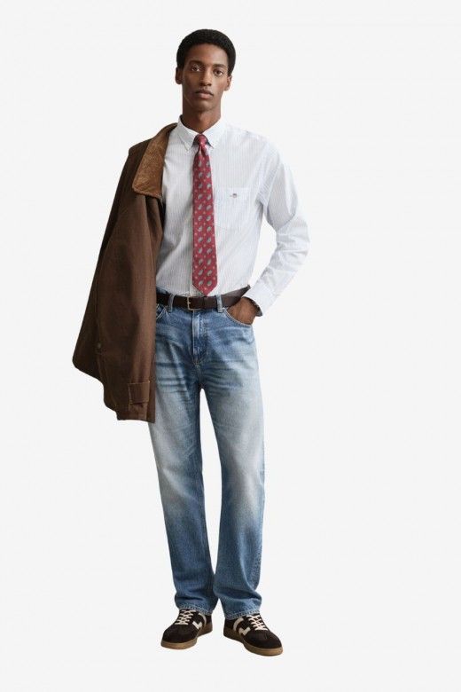 Camisa Homem Riscas GANT 3000130