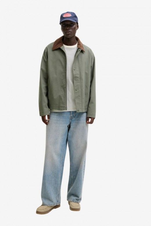 T-Shirt Homem Malha EDOVER Riscas Jack Jones