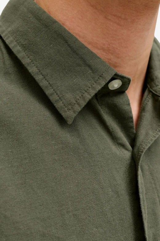 Camisa Jack Jones BREEZE Linen Blend Camisa Jack Jones BREEZE Linen Blend