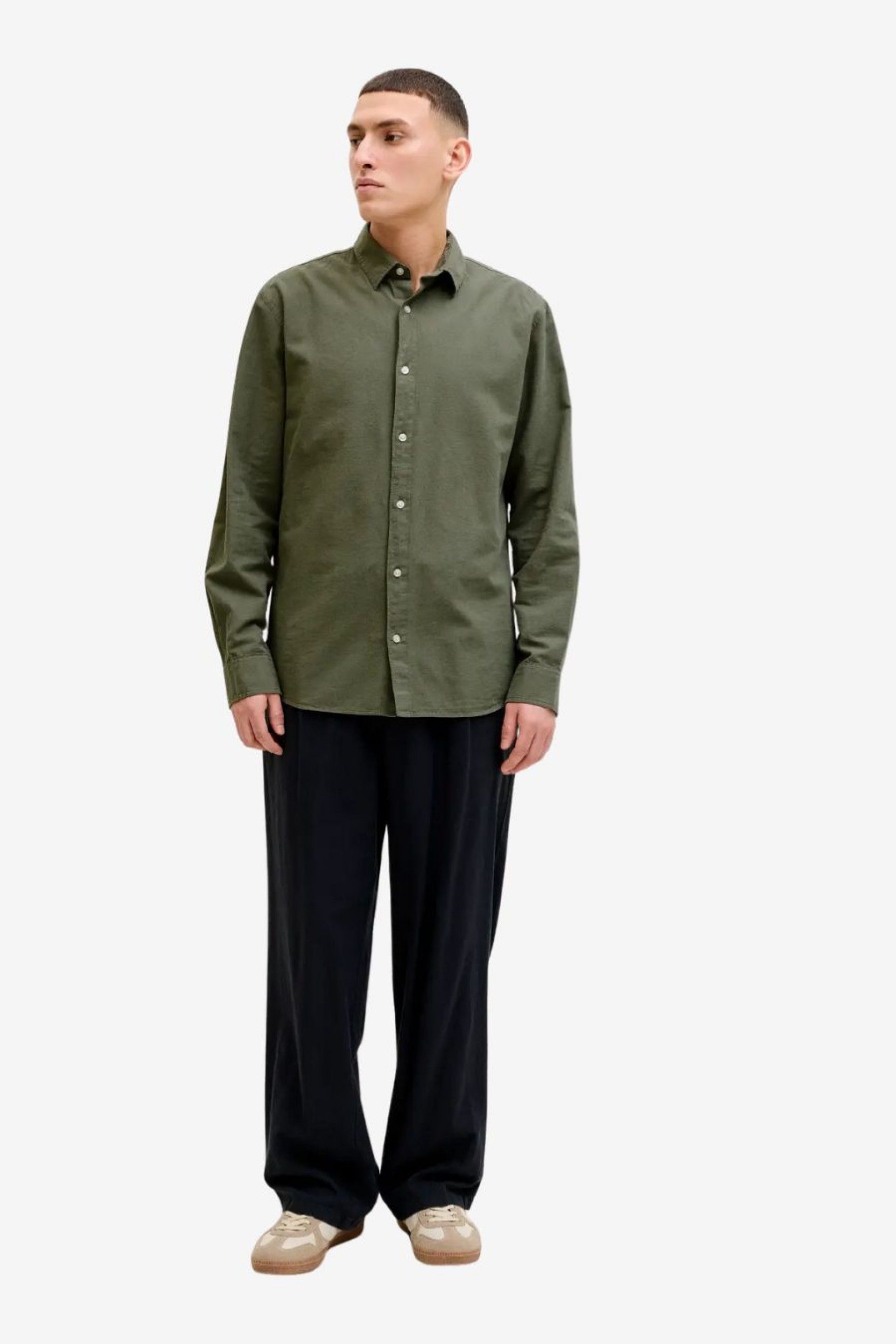 Camisa Jack Jones BREEZE Linen Blend