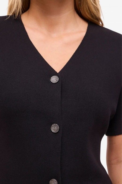 Casaco Malha V SWAY VILA manga curta