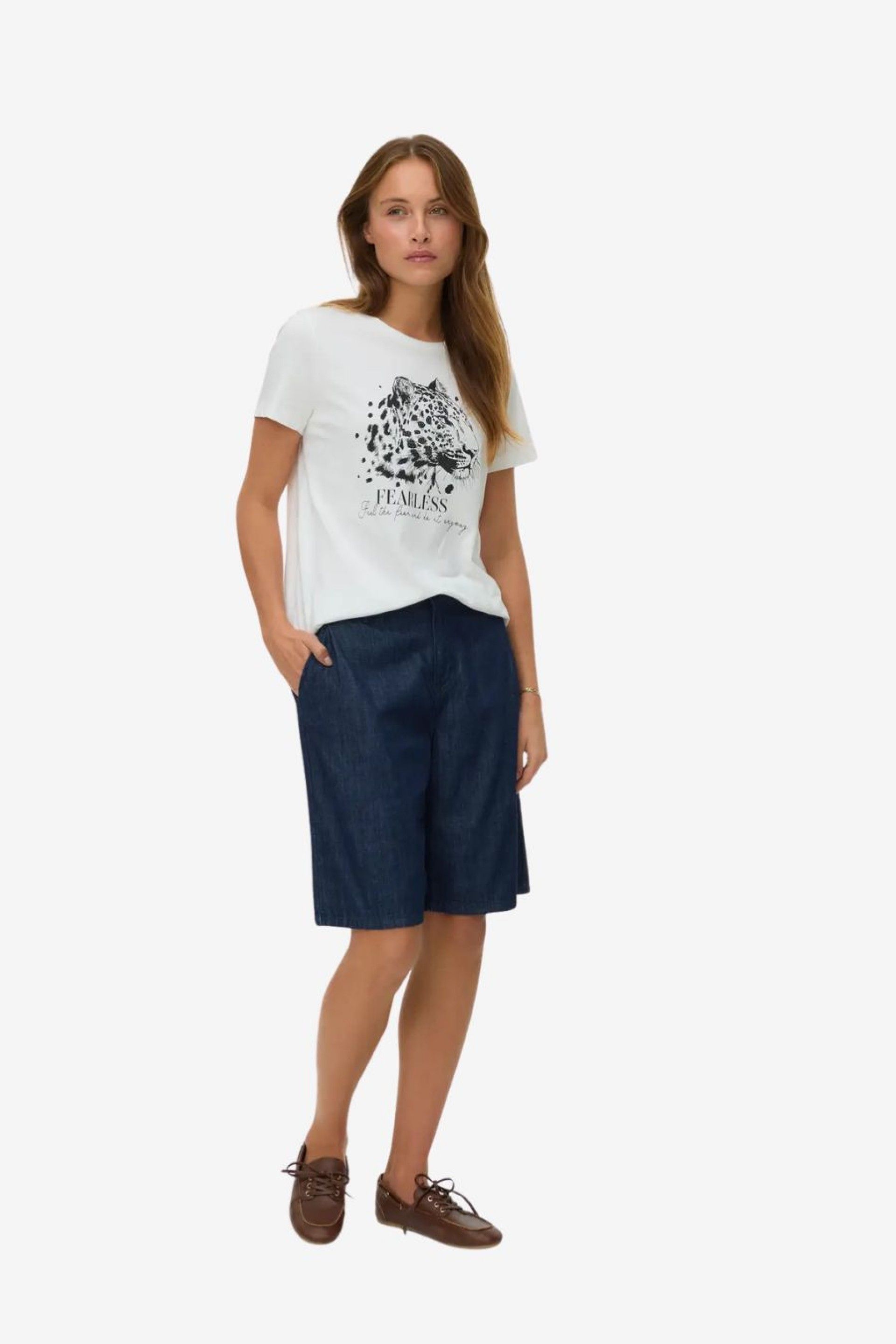 Vero Moda Gabrilla Calção Denim Mulher