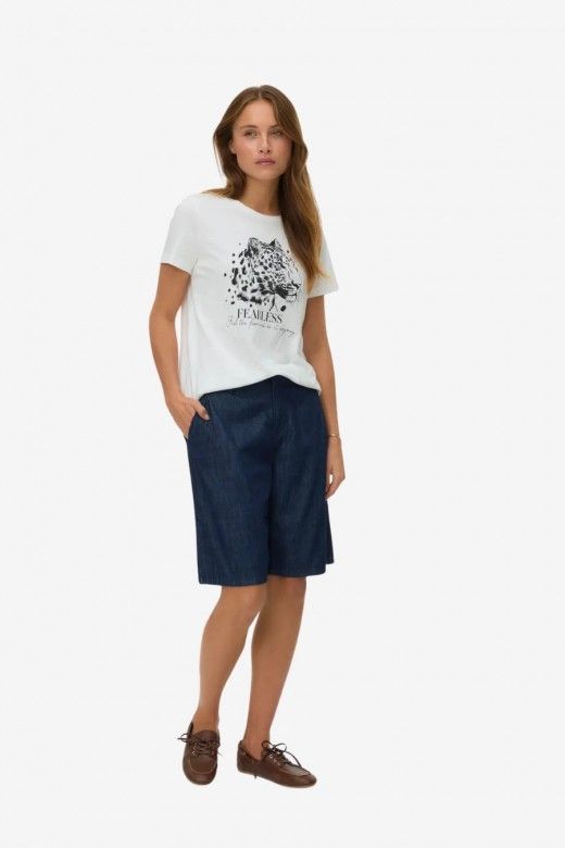 Vero Moda Gabrilla Calção Denim Mulher Vero Moda Gabrilla Calção Denim Mulher