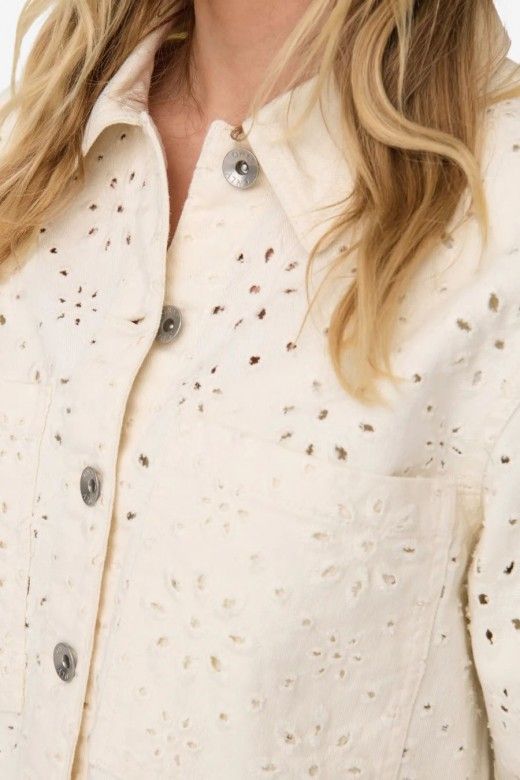 Casaco Mulher Curto Croch� ELSA ONLY