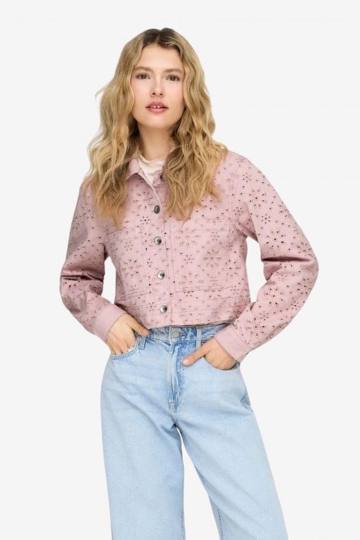 Casaco Mulher Curto Croch� ELSA ONLY