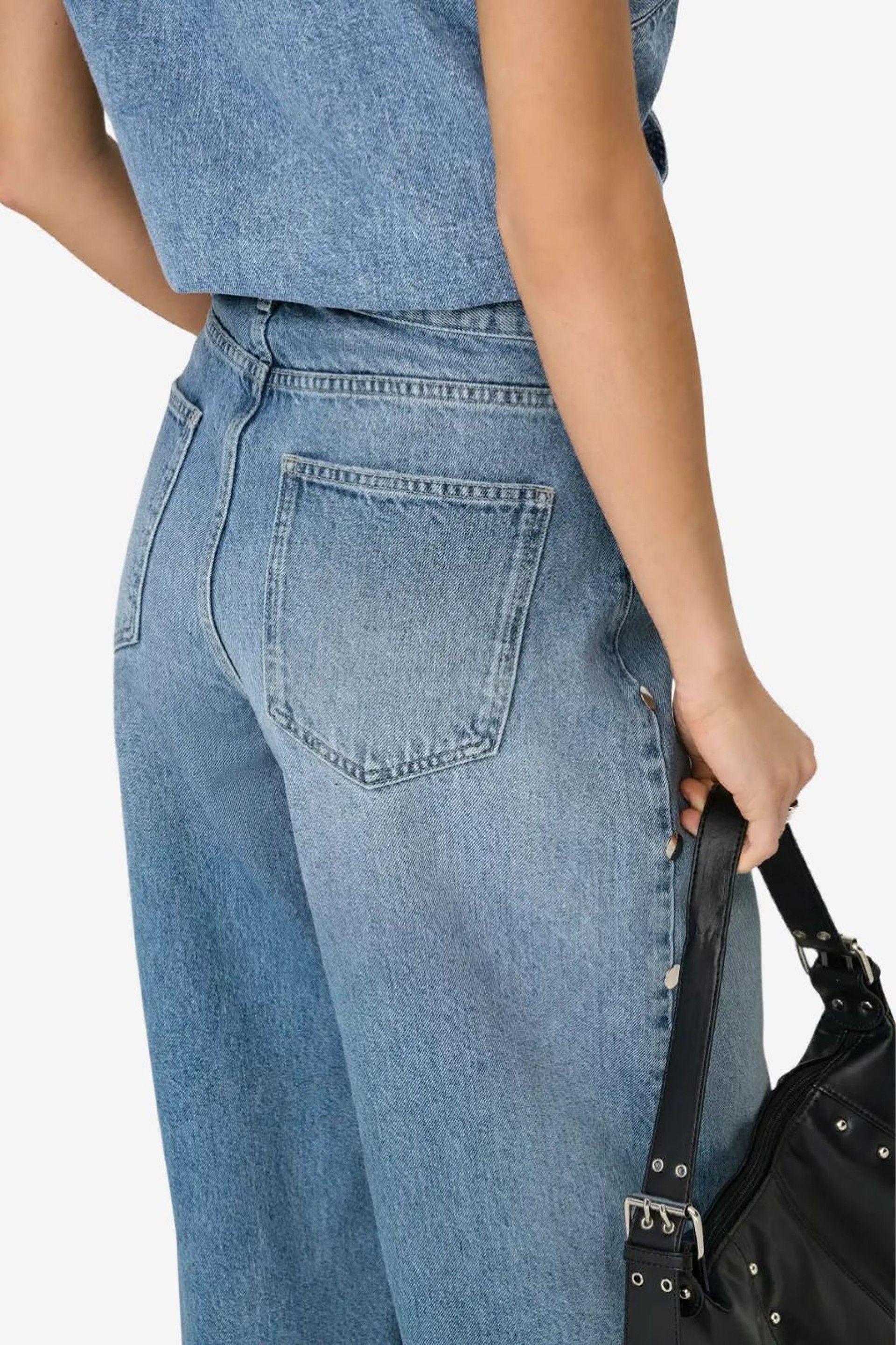 Calça Jeans Mulher GIANNA MW STR Big ONLY