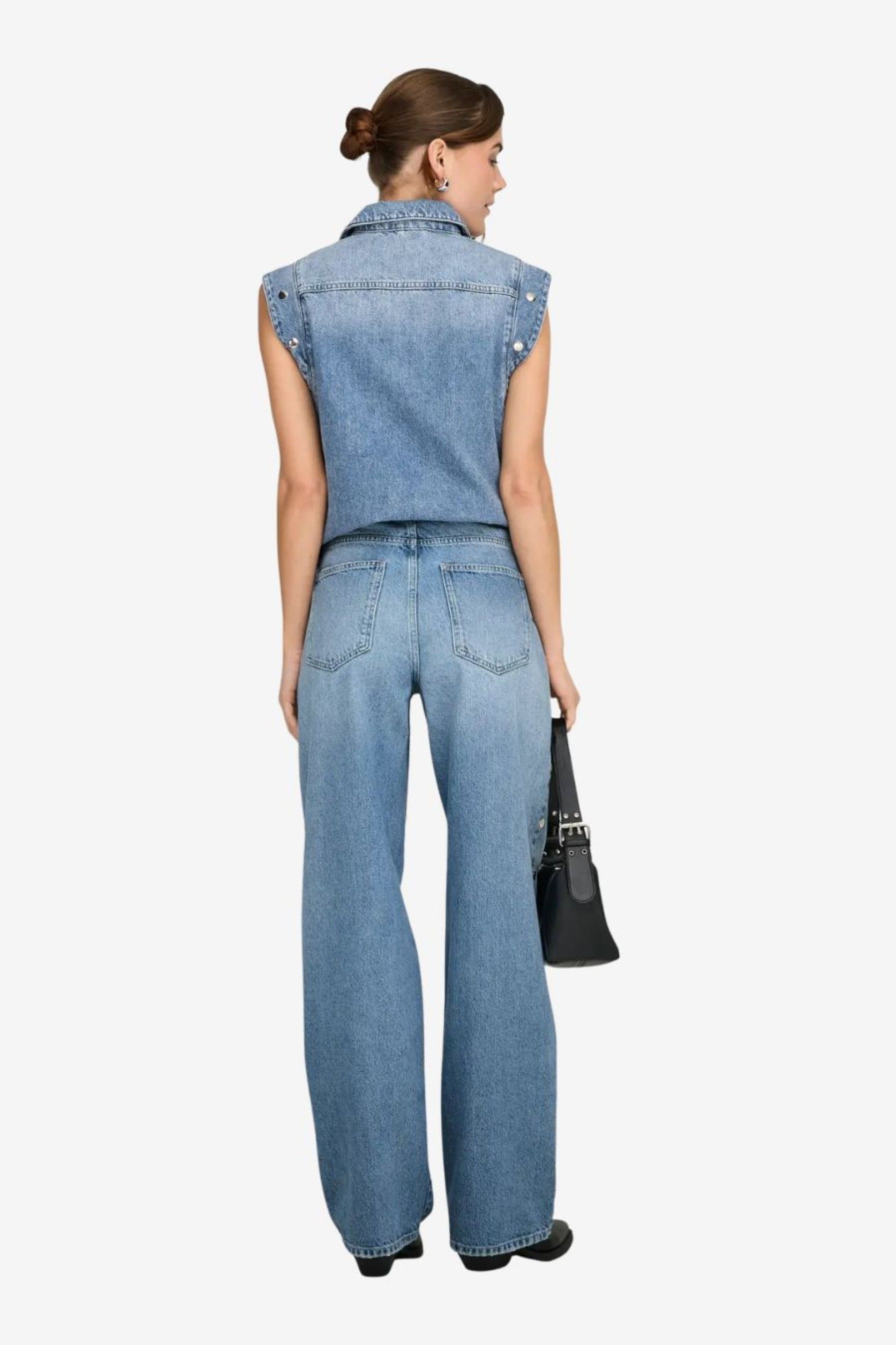 Calça Jeans Mulher GIANNA MW STR Big ONLY