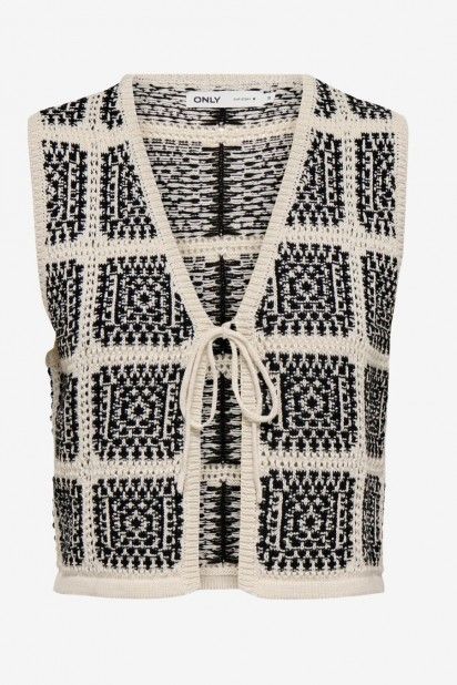 Colete Malha Croch� LOA ONLY