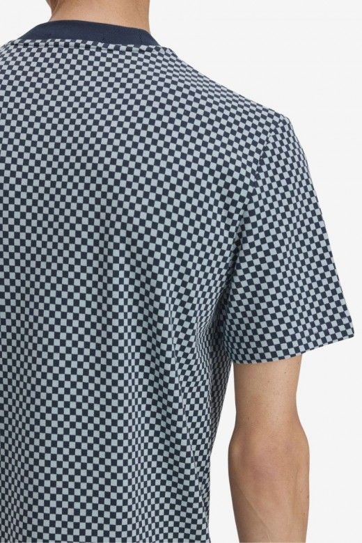 T-S hirt FRED PERRY Xadrez M2394