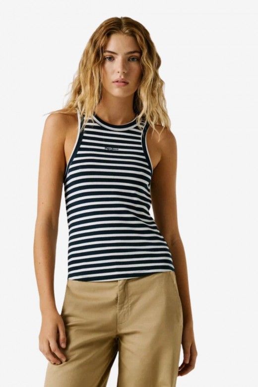 Top Singlet Pepe Jeans MARIAN Riscas PL5000140 Top Singlet Pepe Jeans MARIAN Riscas PL5000140
