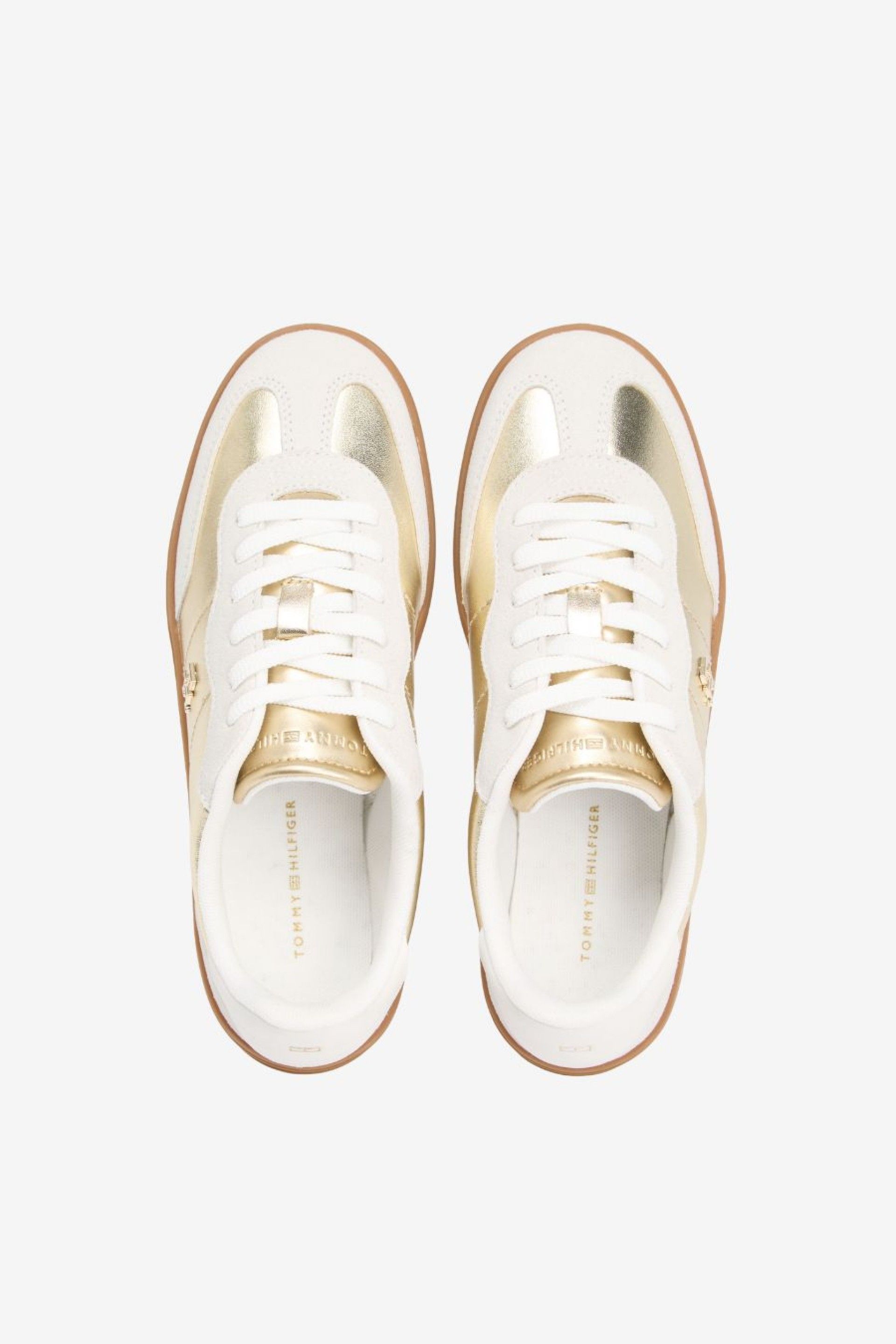 Tommy Hilfiger Monogram Metallic Sapatilhas Mulher