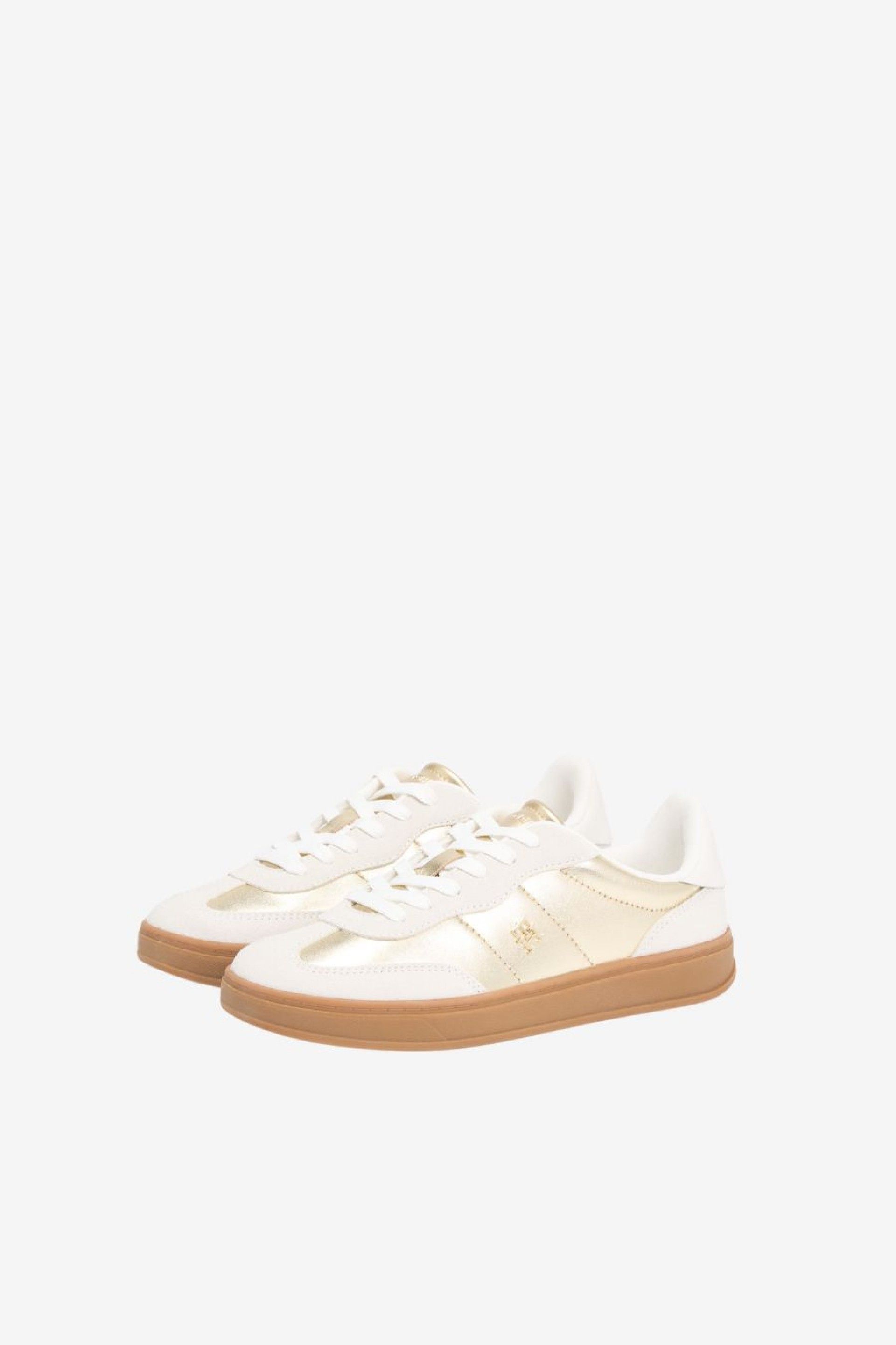Tommy Hilfiger Monogram Metallic Sapatilhas Mulher