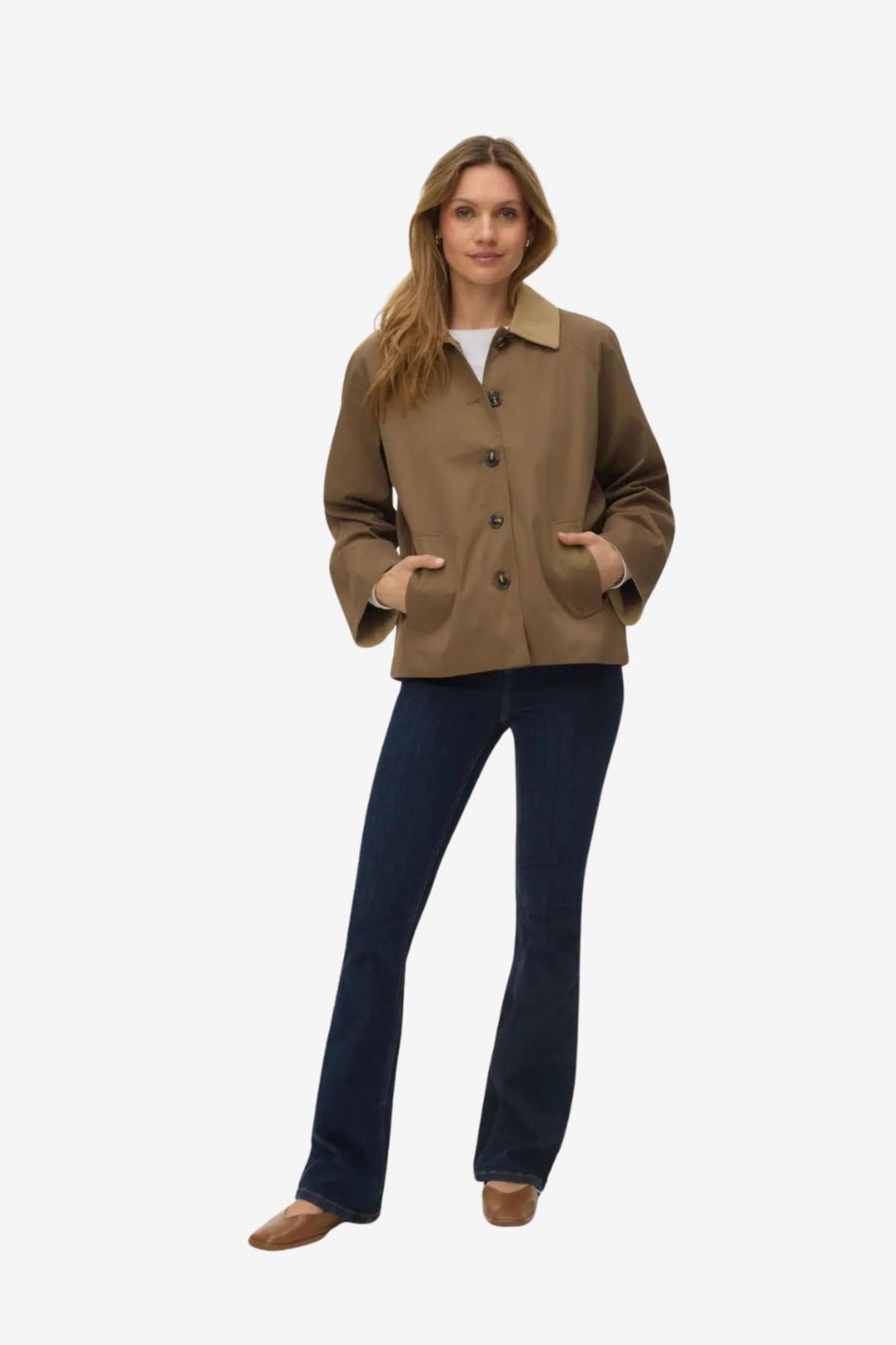 Casaco Mulher CHELSEAFIA Curto VERO MODA