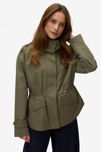 Vero Moda Leanne Parka Curta com Capuz Mulher