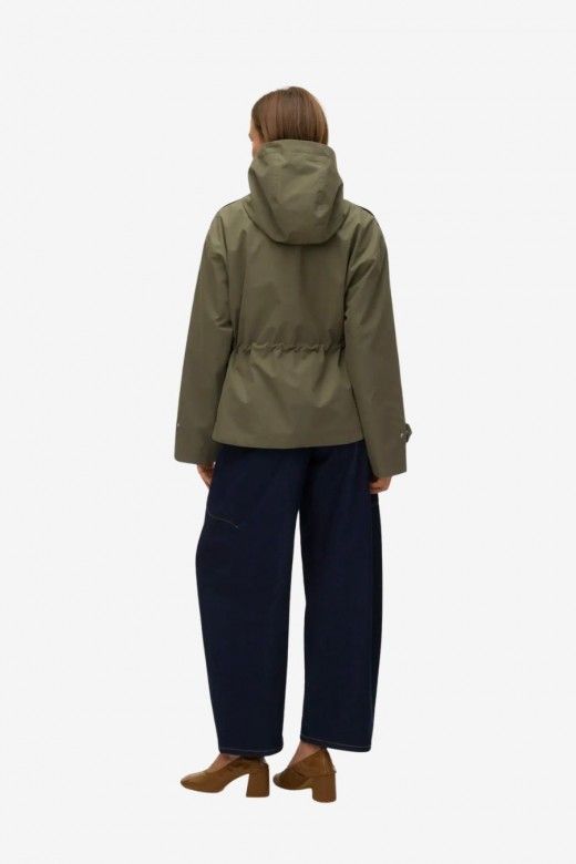 Vero Moda Leanne Parka Curta com Capuz Mulher