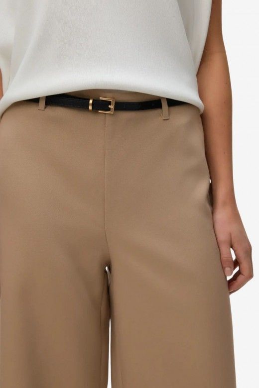 Cal�a Mulher Culotte Belt ELMA HW Wide VERO MODA