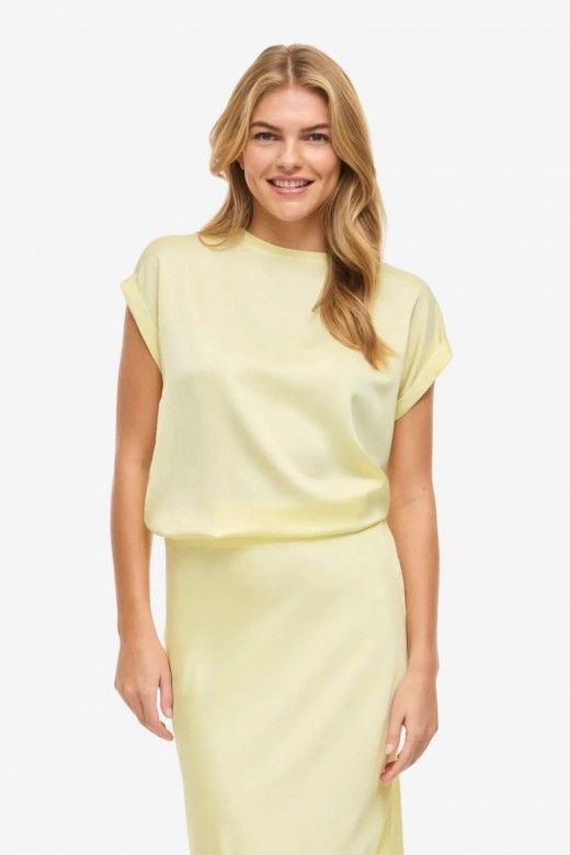 Top Ellette Satin Vila Top Ellette Satin Vila