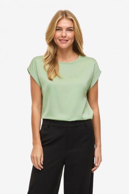 Top Ellette Satin Vila Top Ellette Satin Vila