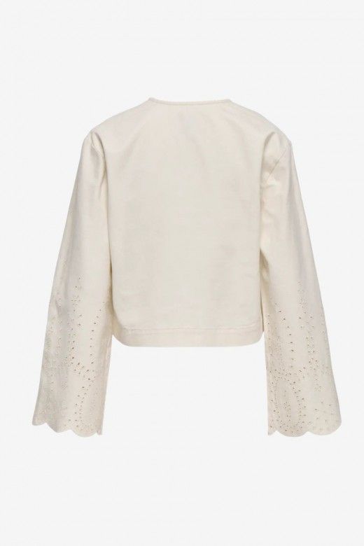ONLY Elsa Crochet Casaco Mulher