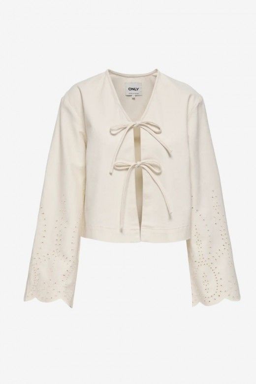 ONLY Elsa Crochet Casaco Mulher