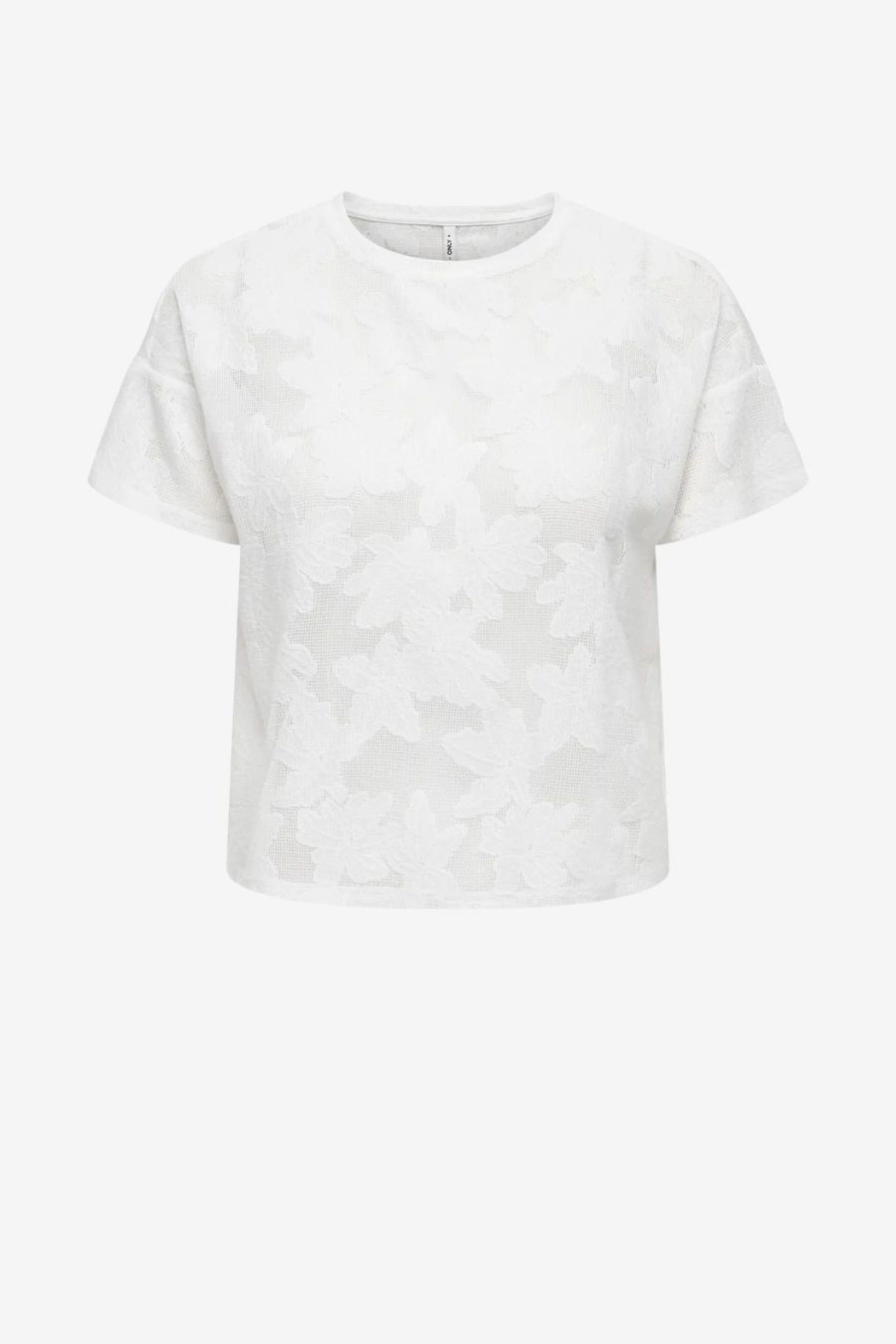 ONLY Mirabella Lace T-Shirt Mulher