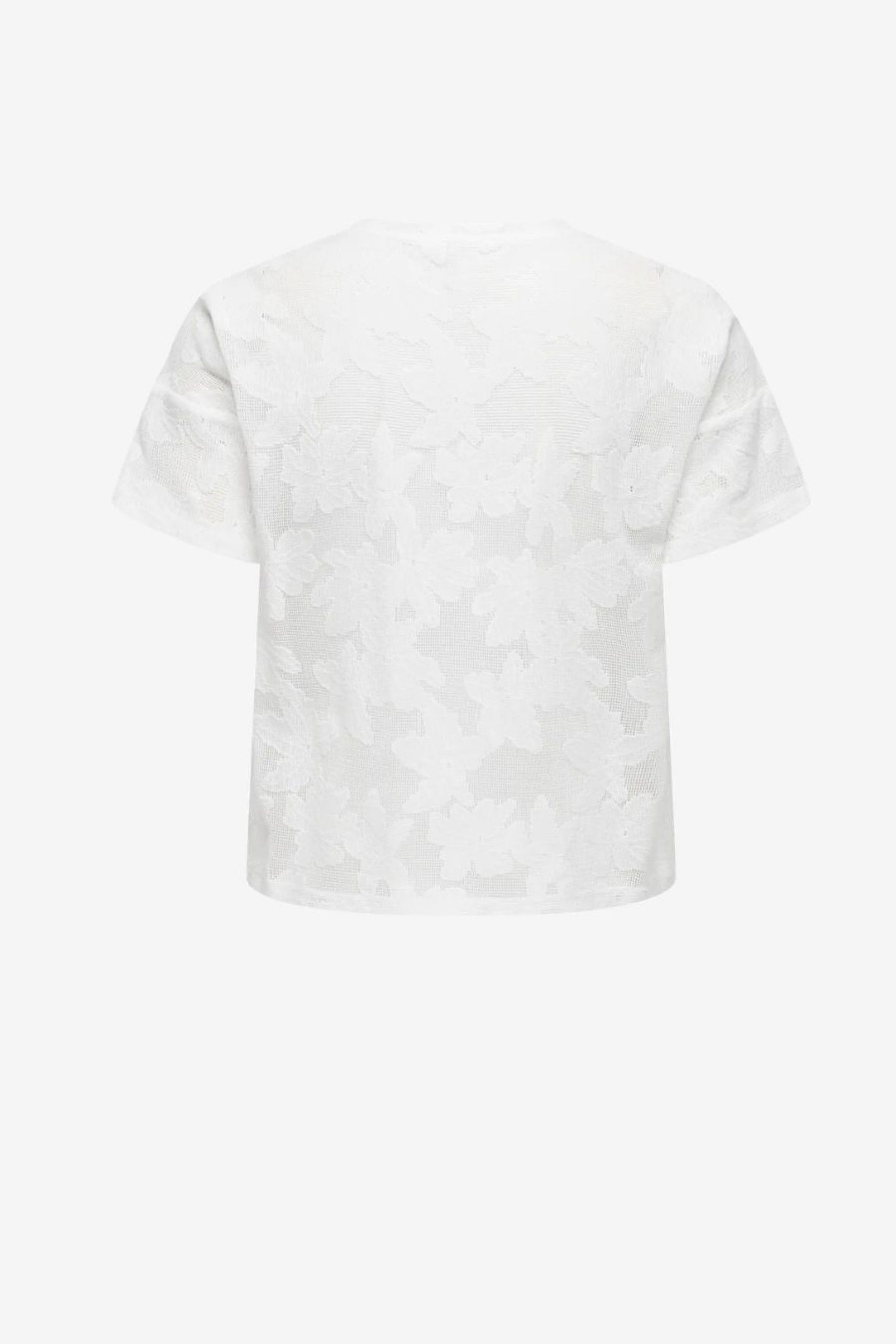 ONLY Mirabella Lace T-Shirt Mulher