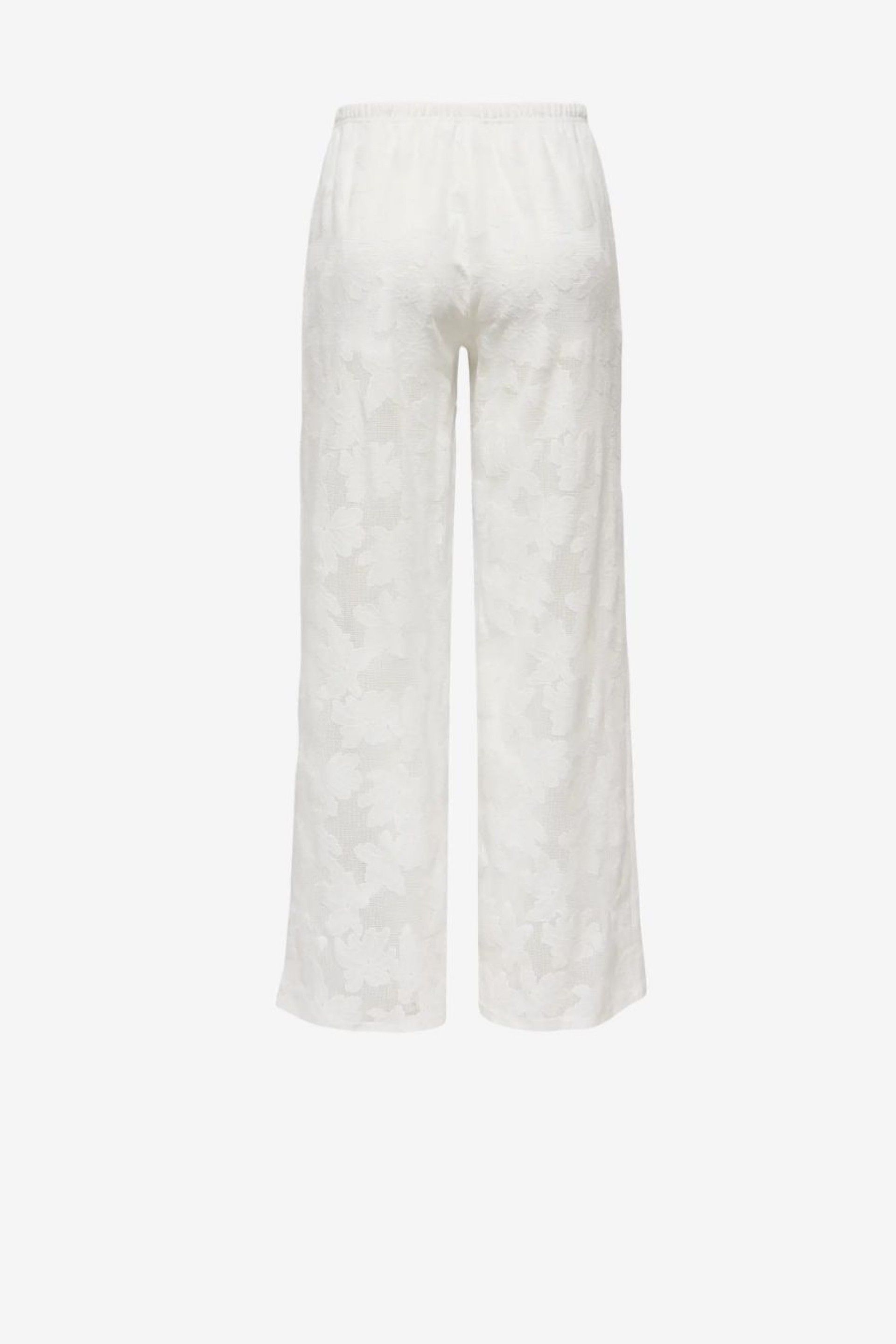 ONLY Mirabella Wide Lace Calça Mulher