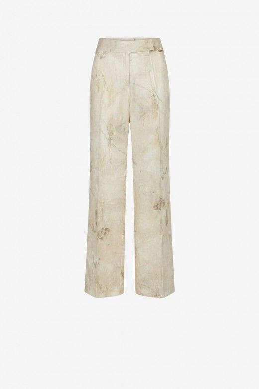 Calça SCRIPTA Print 26% Linho Calça SCRIPTA Print 26% Linho