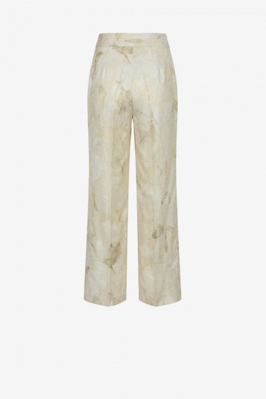 Calça SCRIPTA Print 26% Linho Calça SCRIPTA Print 26% Linho