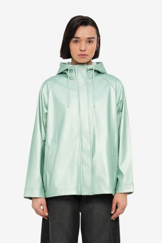 Parka Raincoat curta EBEN Shine ONLY Parka Raincoat curta EBEN Shine ONLY
