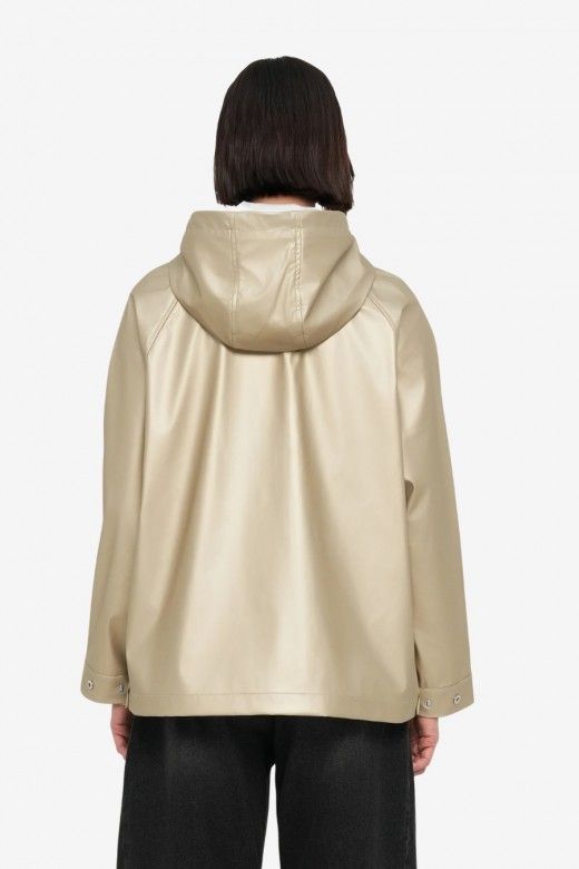 Parka Raincoat curta EBEN Shine ONLY Parka Raincoat curta EBEN Shine ONLY