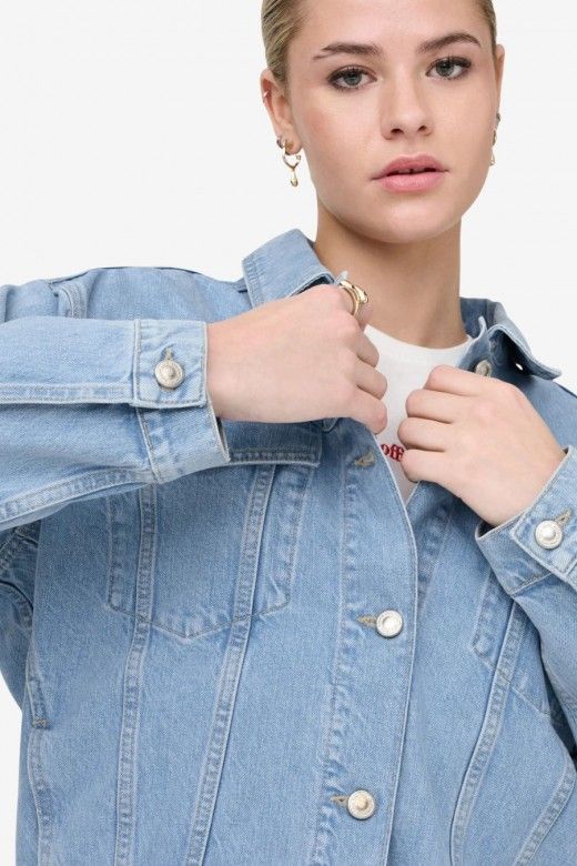 ONLY Happer Casaco Jeans Regular Mulher ONLY Happer Casaco Jeans Regular Mulher