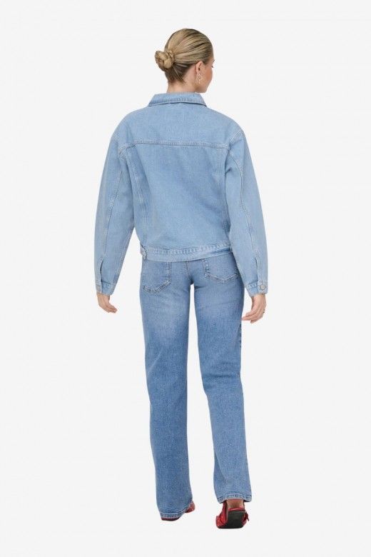 ONLY Happer Casaco Jeans Regular Mulher ONLY Happer Casaco Jeans Regular Mulher