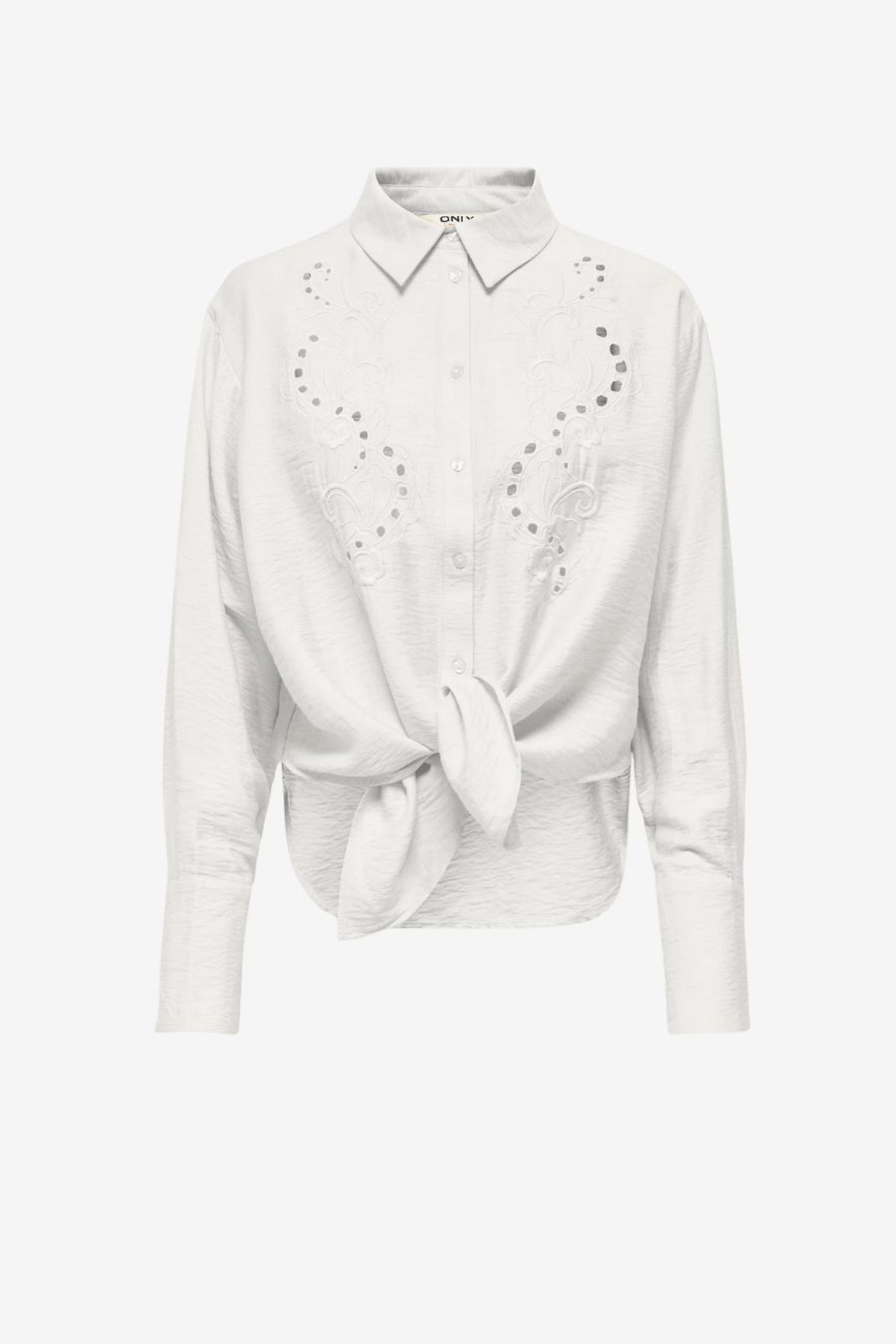 ONLY Birona Blusa Linho Bordada Mulher