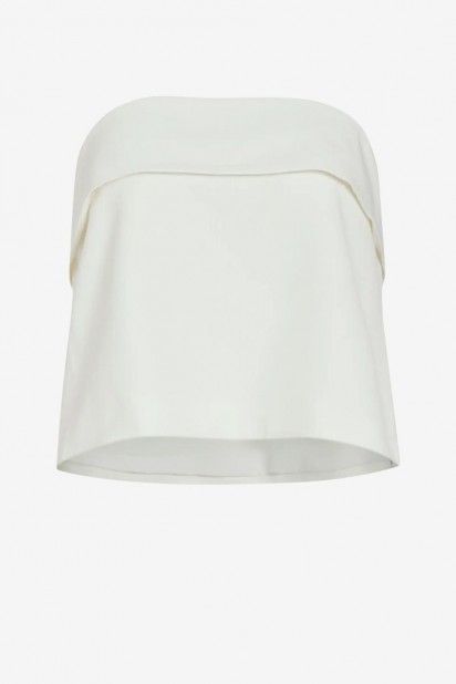 VILA Vigery Top Bandeau Curto Mulher