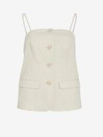 Top Flea S/L Tailored Button Vila Top Flea S/L Tailored Button Vila