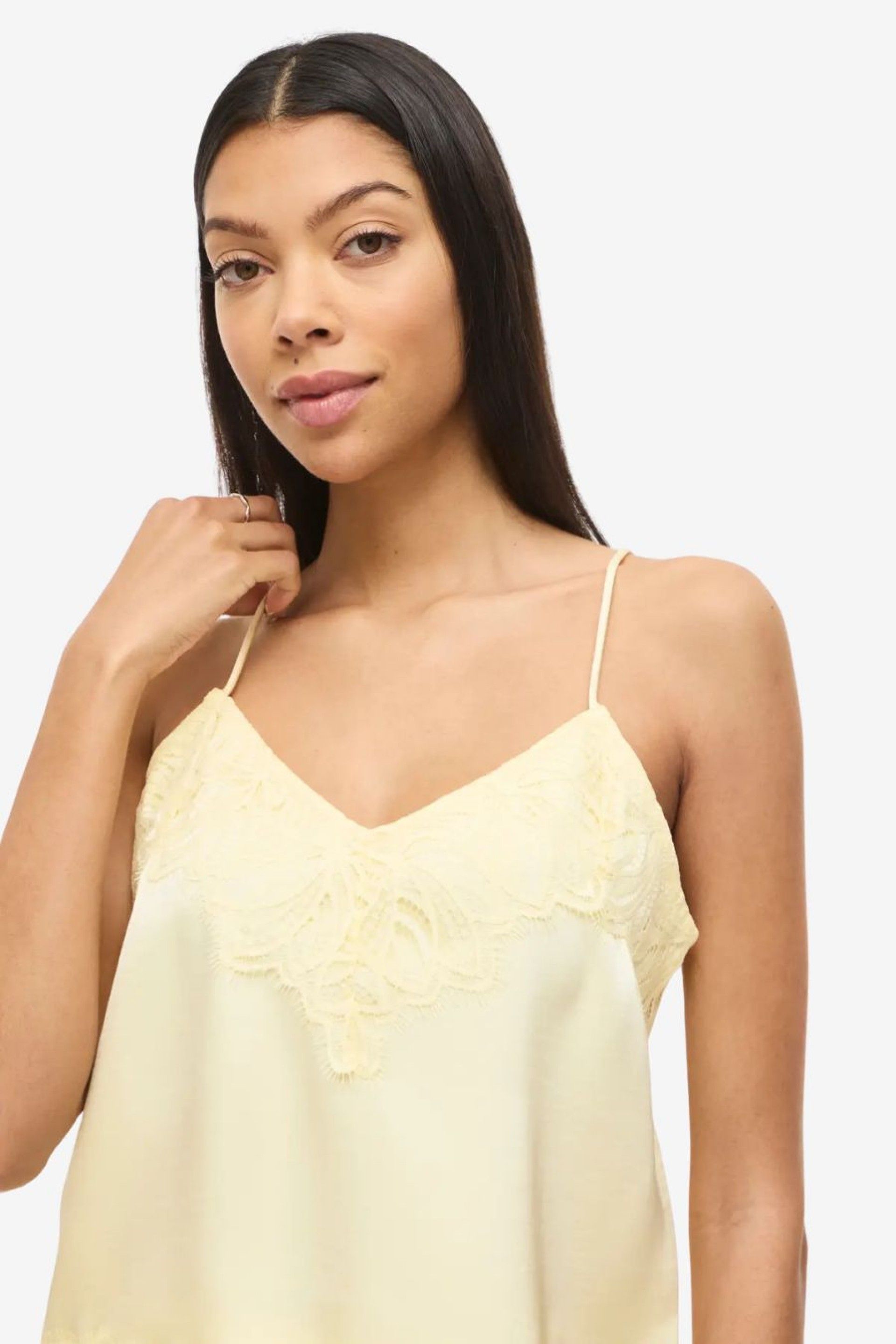 VILA Lea Strap Top Mulher