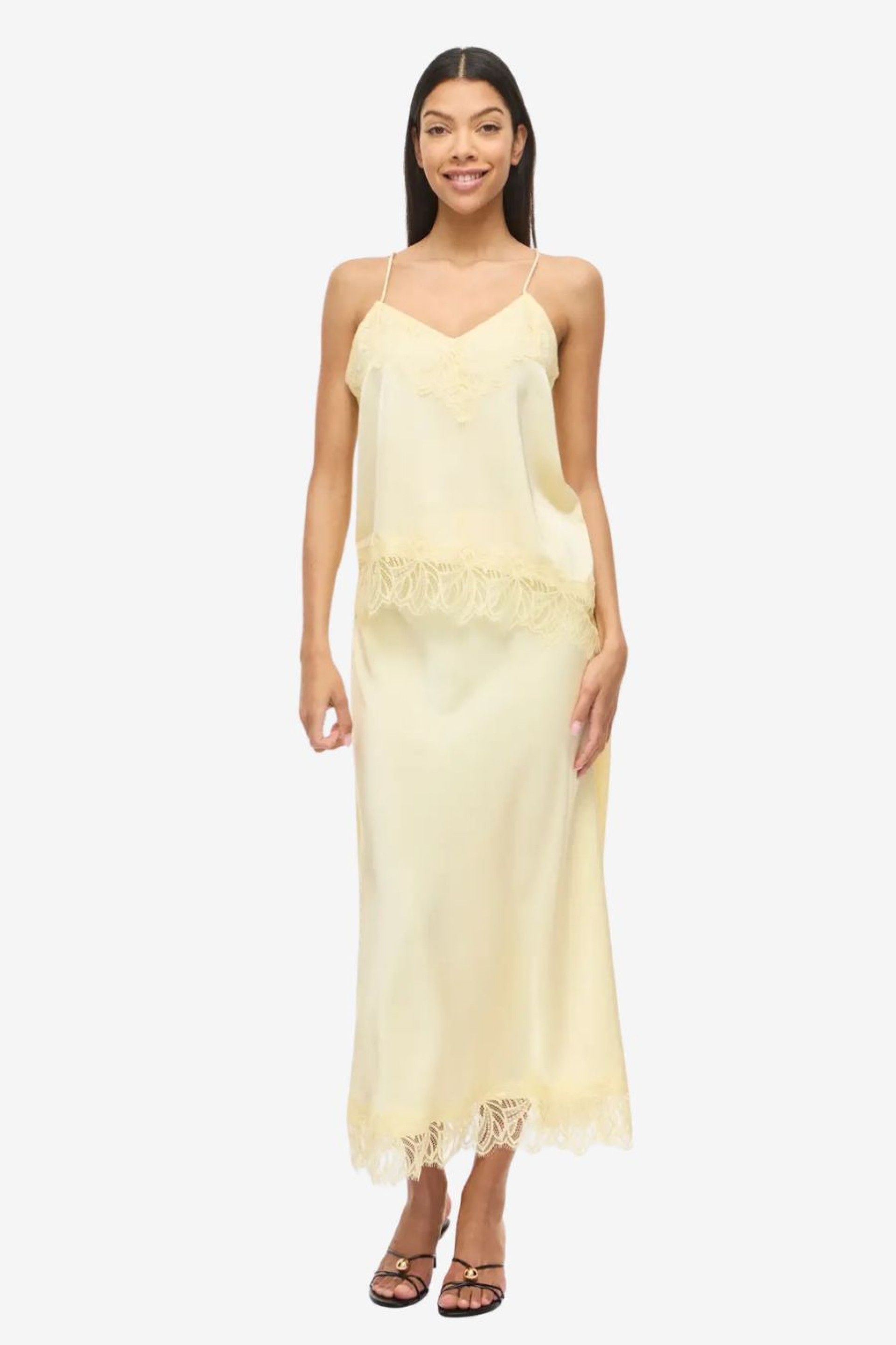 VILA Lea Strap Top Mulher
