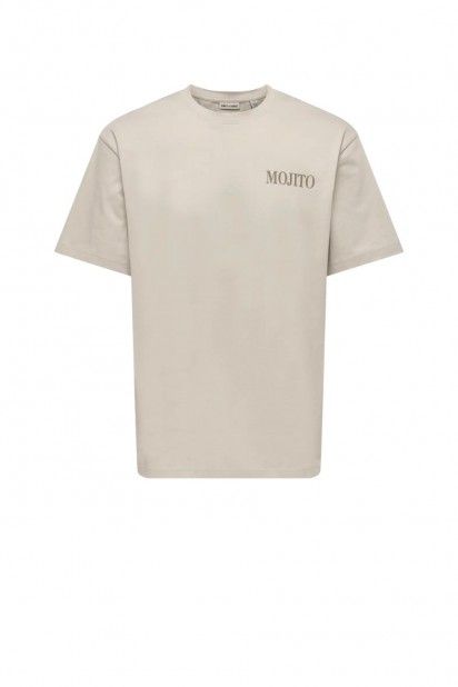 ONLY & SONS Fred T-Shirt Corte Relaxado Estampada Homem