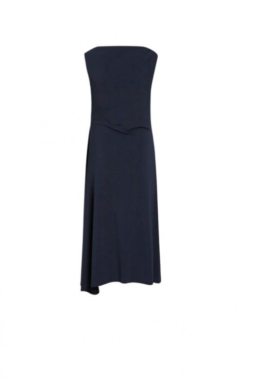VILA Elise Vestido Midi Drapeado Mulher