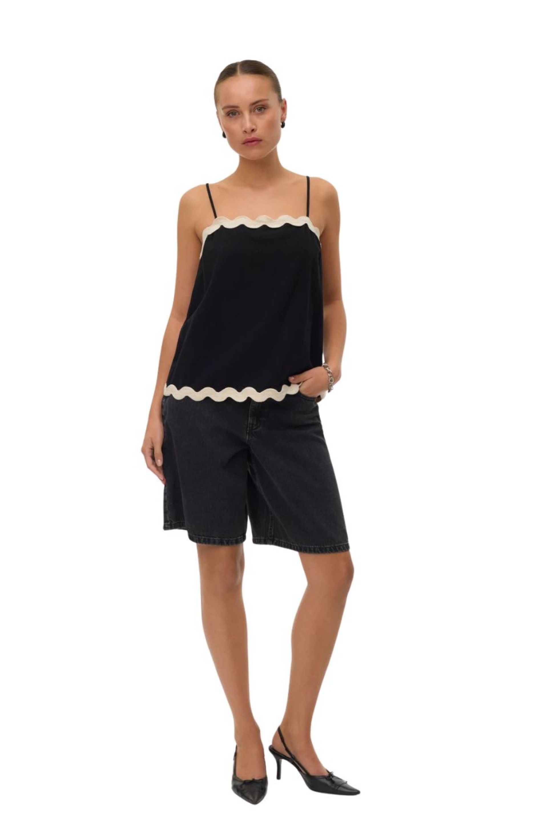 VERO MODA Jenna Top Alças Mulher