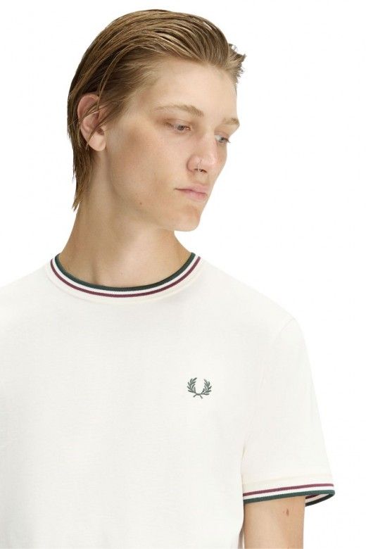 Fred Perry Twin Tipped T-Shirt Homem