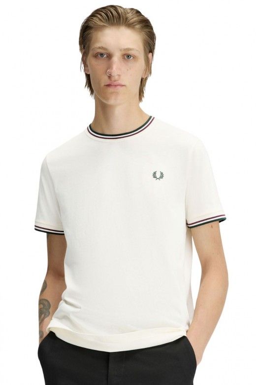 Fred Perry Twin Tipped T-Shirt Homem