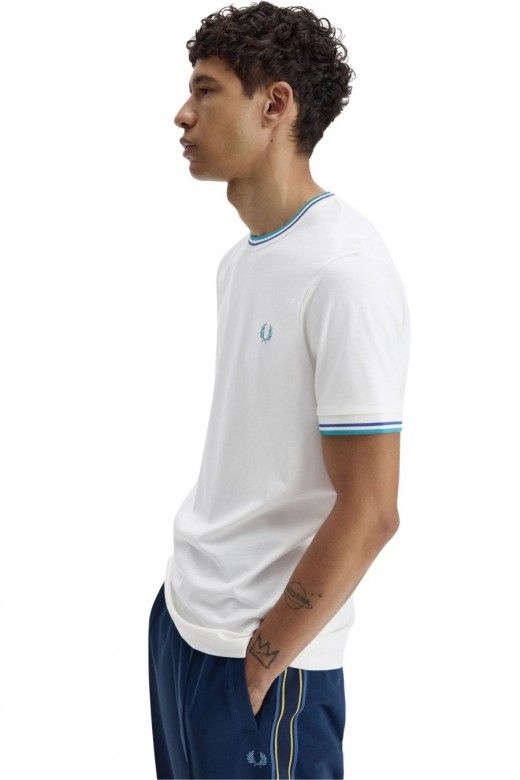 Fred Perry Twin Tipped T-Shirt Homem