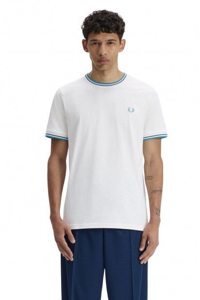 Fred Perry Twin Tipped T-Shirt Homem